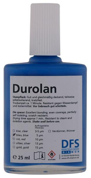 Durolan DFS Germany die spacers (25ml bottle) blue