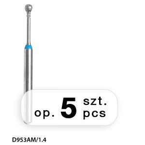 Micropreparation burs Stoddard D953AM/1.4 (5 pcs.)