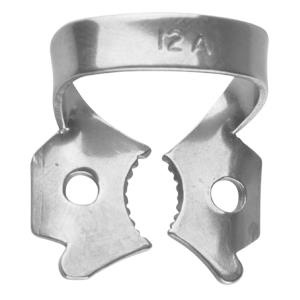 Clamp with wings for dental dam 12A