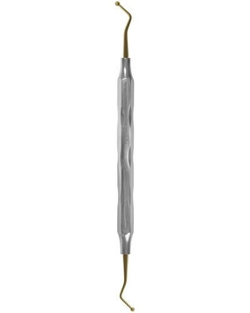 Plugger / burnisher TiN with titanium nitride coating ergonomic handle UK-7
