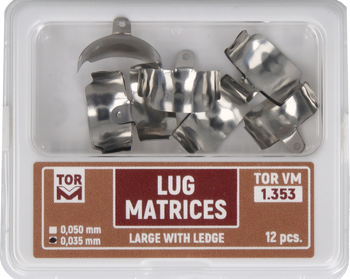 Formówki LUG z uchwytem - profilowane 6,5 mm. / 0,035 mm / 1.353(1) / op. 12 szt. - TOR VM