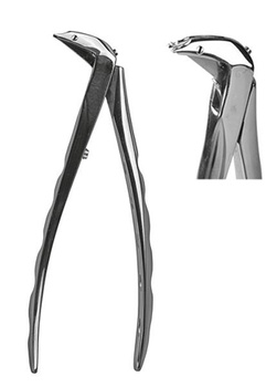 Crown spreading forceps