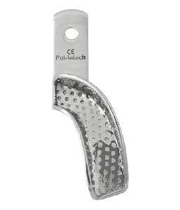 Impression tray with edge right perf.