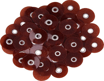 Polishing discs for S-Flex mandrel (50 pcs box) 12,7 mm coarse