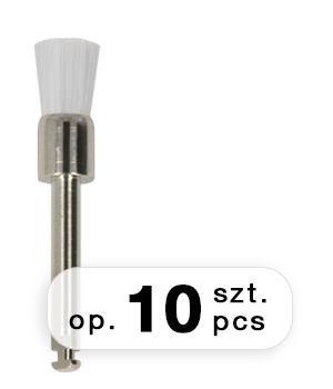Prophy brush Stoddard for cleaning and polishing flat, transparent (10 pcs.)