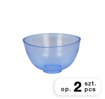 Alginate and gypsum flexible bowl 10,5cm blue (2 pcs.)