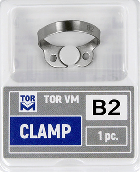 Brinker type clamp for dental dam - B2