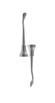 Sinus lifting instrument - cross cut handle S-3