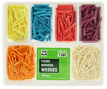 Fixing wooden wedges (400 pcs box) - TOR VM