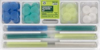 Finishing and polishing kit with stem discs - TOR VM