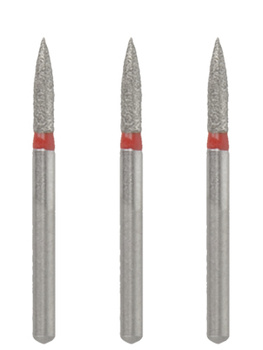 Diamond burs type D FO 16F 014 (3 pcs.)