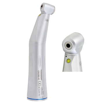 Coxo contra angle handpiece 1:1 with cooling and LED - CX235 C-1E, push button type