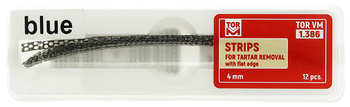 Metal strips for tartar removal (12 pcs box) standard - TOR VM