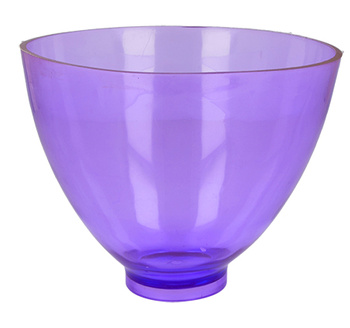 Alginate and gypsum flexible bowl 14cm - purple