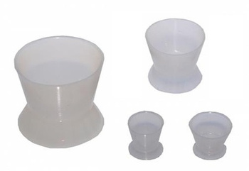 Kieliszki silikonowe do mieszania (op. 4 szt.)