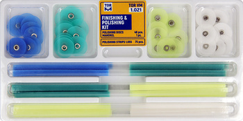 Finishing and polishing kit with polishing discs - TOR VM