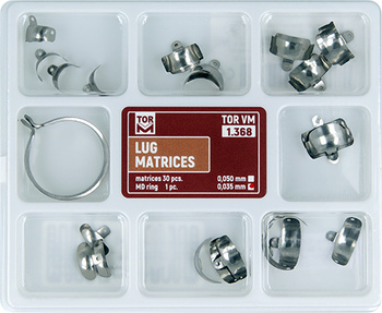 Lug matrices 30 pcs set + MD-Ring / 0,035 mm / 1.368 - TOR VM