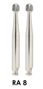 Carbide burs for RA handpiece RA 8/023 (2 pcs)