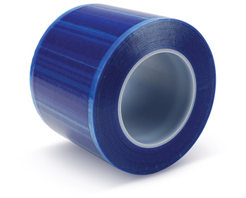 Folia ochronna samoprzylepna, adhezyjna, 10x15 cm, 1200 arkuszy, niebieska