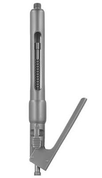 Dento-Ject syringe with release button, mat straight