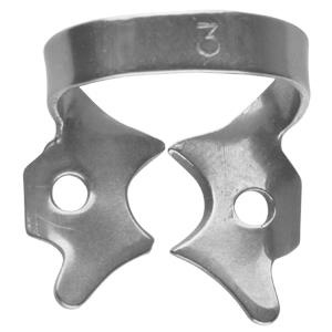 Clamp with wings for dental dam 3