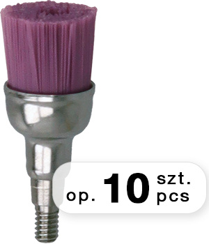 Prophy screw-in brushes Stoddard for cleaning and polishing cup-medium (10 pcs.)