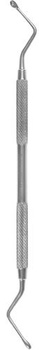 Hemingway bone curette double-ended, curved medium