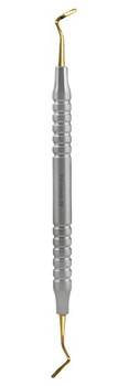Curved Blades instrument with TiN coating, hollow curved handle, Pol-Intech production
