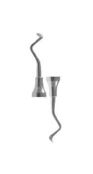 Sinus lifting instrument - cross cut handle S-4