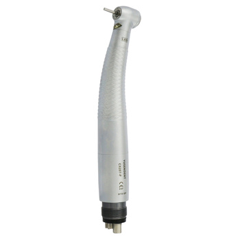 Coxo high-speed air turbine handpiece with LED - CX207-F H15-SP4 (small head, LED generator, spray, push-button)