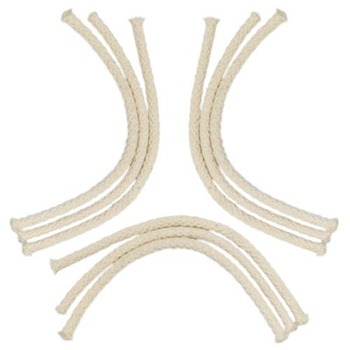 Burner wicks (9 pcs package) for the glass burner