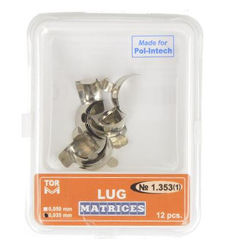 Lug matrices 6,5 mm. / 0,035 mm / 1.353(1) / 12 pcs - TOR VM