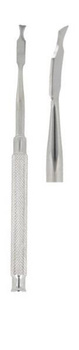 Chisel Ochsenbein, left curved, single-ended, fi. 5.0 mm, 16.5 cm