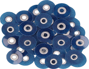 Krążki polerskie na standardową mandrelkę na rynku (op.40 szt.) 10 mm - super coarse (2.731) - TOR VM