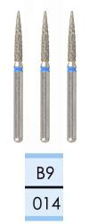 Diamond burs for FG handpiece swiss type B9 (3 pcs.)