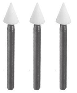 White polishing stones (equivalent to Arkansas) FG 27 (3 pcs.)