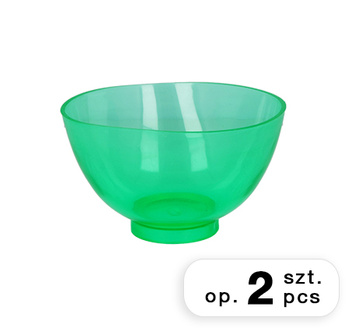 Miska do alginatu i gipsu 11,5cm zielona (op.2 szt)