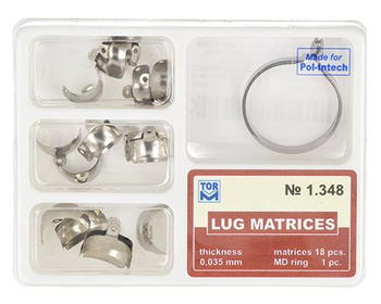 Formówki LUG z uchwytem - profilowane (zestaw 18 szt. + MD-Ring) / 0,035 mm / 1.348 - TOR VM