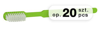 Toothbrushes with paste dose green (20 pcs.)