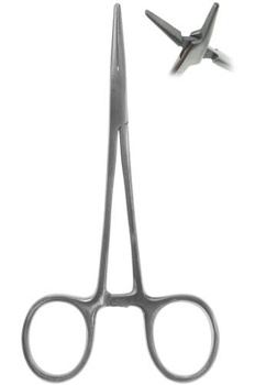 Mosquito haemostatic forceps straight