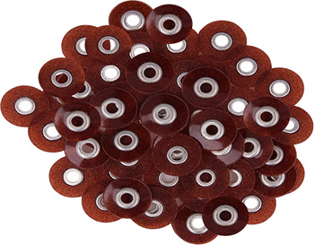 Polishing discs for S-Flex mandrel (50 pcs box) 9,5 mm coarse