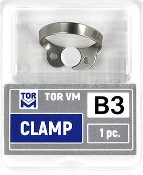 Brinker type clamp for dental dam - B3