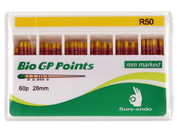 Gutaperka Recip BIO Sure-Endo (op. 60szt.) R50