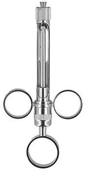 Aspirating dental syringe type 3