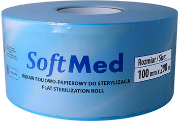 Rękaw do sterylizacji 200m x 100 mm SoftMed