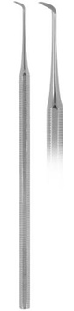 Scaling instrument single-sided hook straight