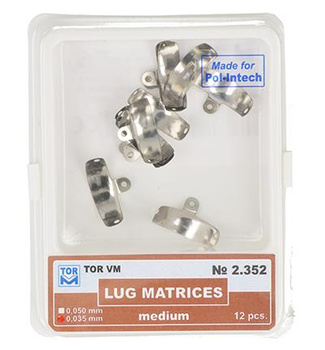 Formówki LUG z uchwytem - profilowane bez krawędzi M 5,5 mm. / 0,035 mm / 2.352 / op. 12 szt. - TOR VM