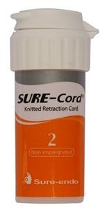 Retraction cord Sure-Endo non-impregnated - 254cm with cutter 2