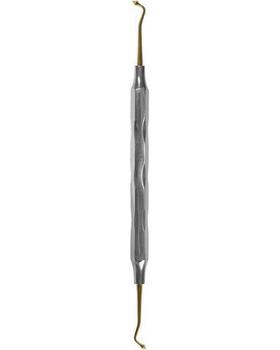 Plugger / burnisher TiN with titanium nitride coating ergonomic handle US-3