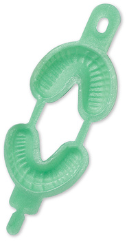 Double Fluoride Trays 50 pcs Small Green - Premium Plus